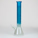 16" Electroplated Gradient Classic beaker 9 mm glass bong [WP187] Glass Bong ONE