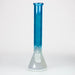 16" Electroplated Gradient Classic beaker 9 mm glass bong [WP187] Glass Bong ONE