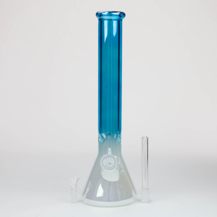 16" Electroplated Gradient Classic beaker 9 mm glass bong [WP187] Glass Bong ONE