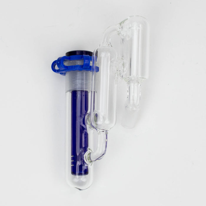 45 degree 14 mm recycle ash catchers Ashcatcher · Percolator · Filter · Mouthpiece ONE Blue