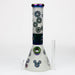 PHOENIX STAR-12.5" Snadblast and electroplated 7 mm glass beaker bong Glass Bong ONE