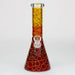 10" 3D Texture color dots beaker glass bong [HD20] Glass Bong ONE