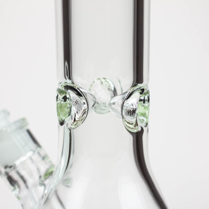 13.5" Classic beaker 7 mm glass water bong [SP48]