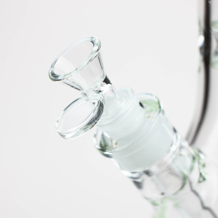 13.5" Classic beaker 7 mm glass water bong [SP48] Bongs ONE