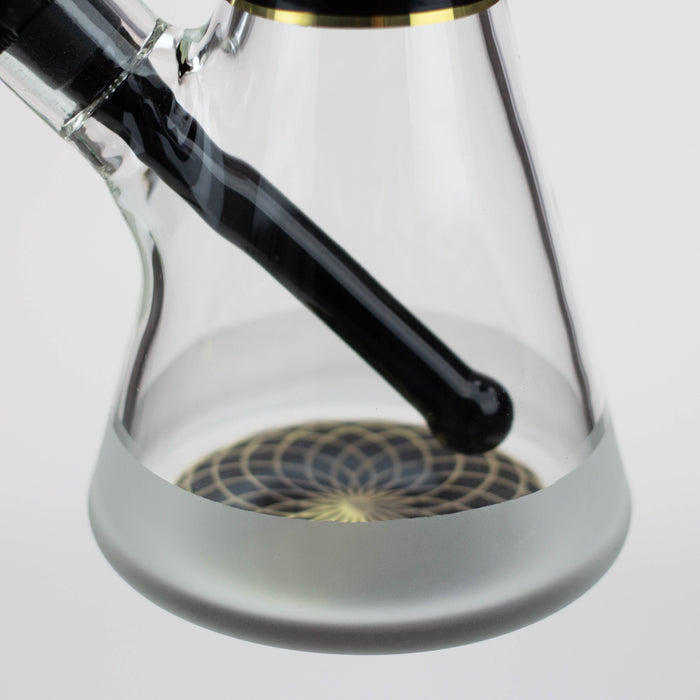 PHOENIX STAR -13" Sandblasted glass water bong with clip [PHX03] Glass Bong ONE