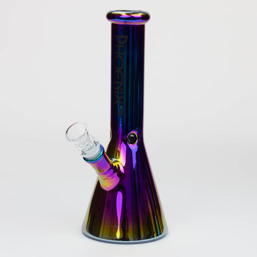 PHOENIX STAR -10" Electrooplated glass water bong [PHX135] Bongs ONE Rainbow