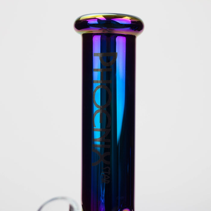 PHOENIX STAR -10" Electrooplated glass water bong [PHX135]