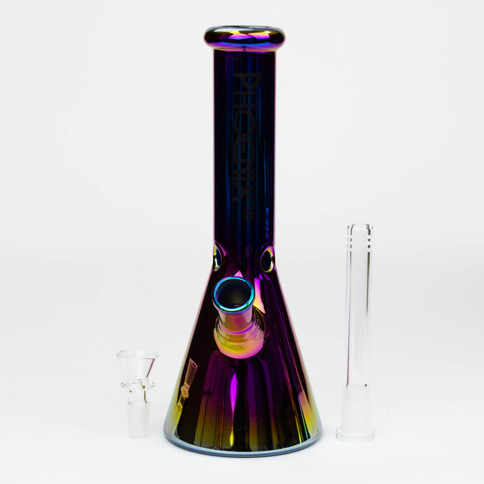 PHOENIX STAR -10" Electrooplated glass water bong [PHX135]