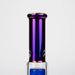 12" Electroplate glass water bong with 6 arms percolator [PHX111] Glass Bong ONE