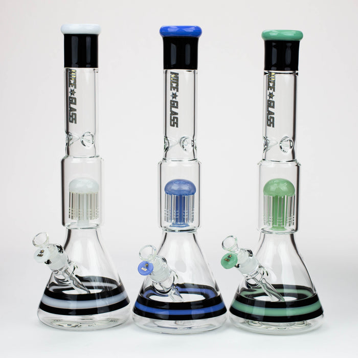 NG- 17 inch 10-Arm Tree Beaker [S395] Glass Bong High-End Brands Glass