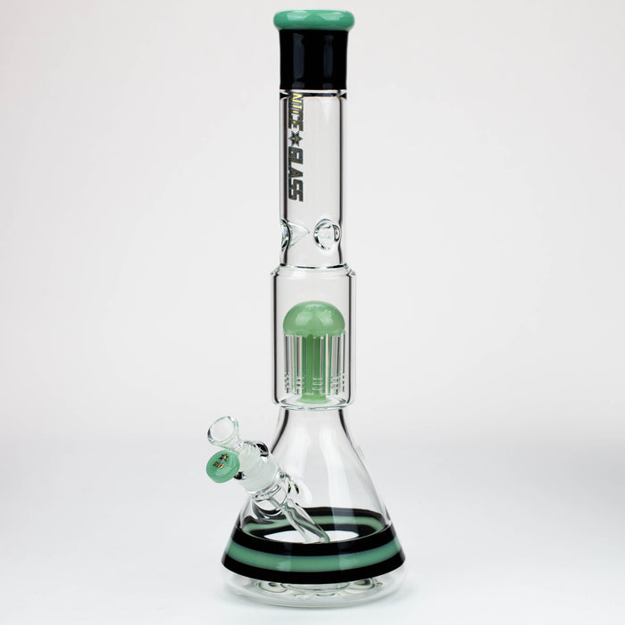 NG- 17 inch 10-Arm Tree Beaker [S395] Glass Bong High-End Brands Glass MINT