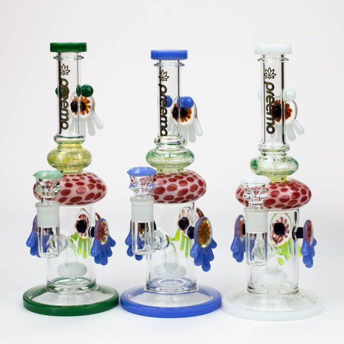 preemo - 12 inch Whimsy Mushroom Bong [P078] Glass Bong preemo