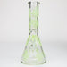 NG-13 inch 7mm Glow-In-The-Dark Leaves [ST011] Glass Bong High-End Brands Glass