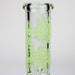 NG-13 inch 7mm Glow-In-The-Dark Leaves [ST011] Glass Bong High-End Brands Glass
