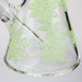 NG-13 inch 7mm Glow-In-The-Dark Leaves [ST011] Glass Bong High-End Brands Glass