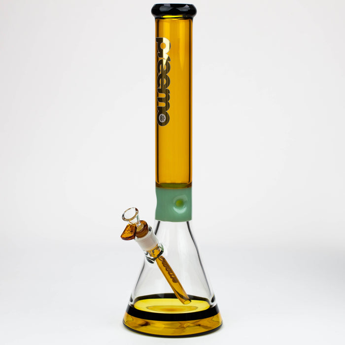 preemo - 17.5 inch Jade Pinch Beaker [P023] Glass Bong preemo GOLD