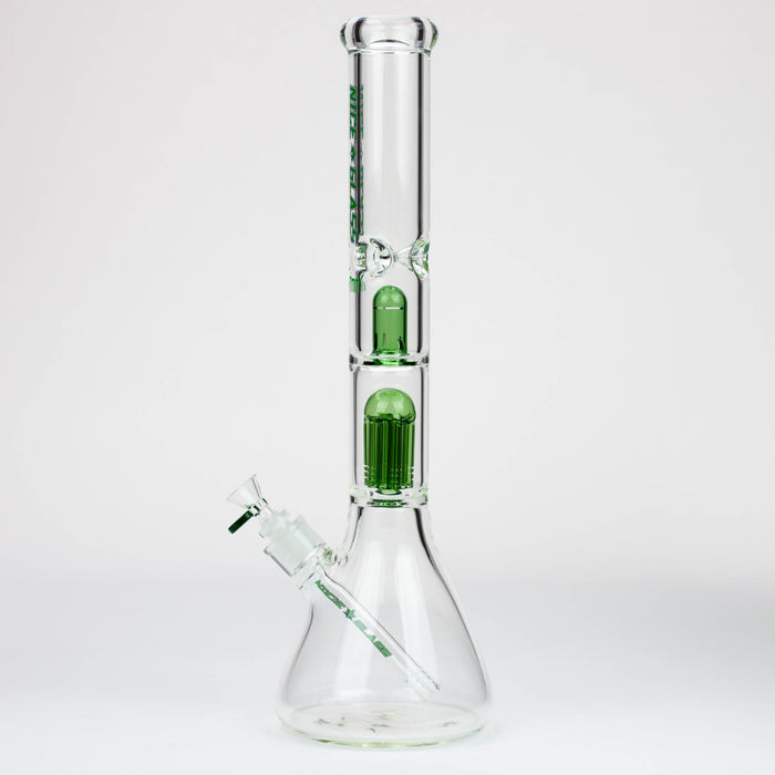 NG | 18 inch 6-Arm Perc & Splash Guard Beaker [G607-7] Glass Bong High-End Brands Glass