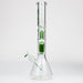 NG | 18 inch 6-Arm Perc & Splash Guard Beaker [G607-7] Glass Bong High-End Brands Glass