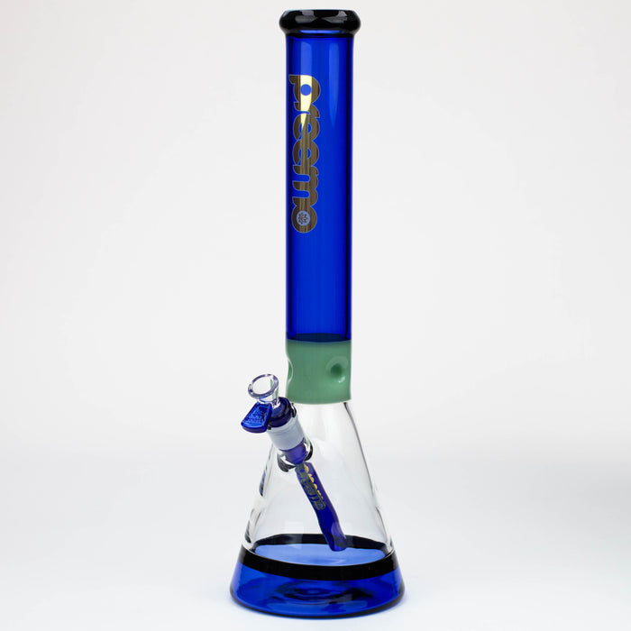 preemo - 17.5 inch Jade Pinch Beaker [P023] Glass Bong preemo VIOLET