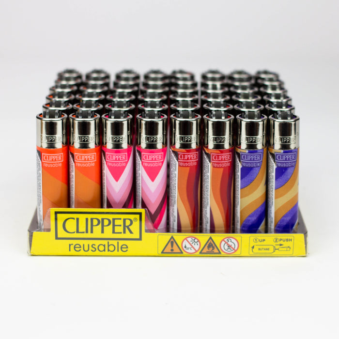 CLIPPER WARM PATTERN LIGHTERS COLLECTION