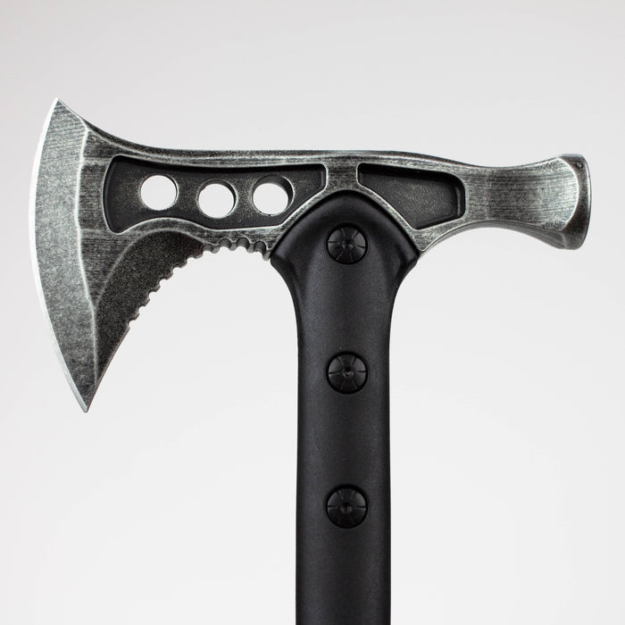 15"  Stonewash Blade Hunting Axe with Sheath Outdoor  Camping Axe [9570]