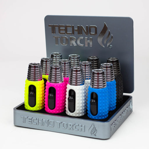Techno Torch – Grip Dot Torch Neon - Assorted Colors [19003-NE] Lighters Canadian Distributor