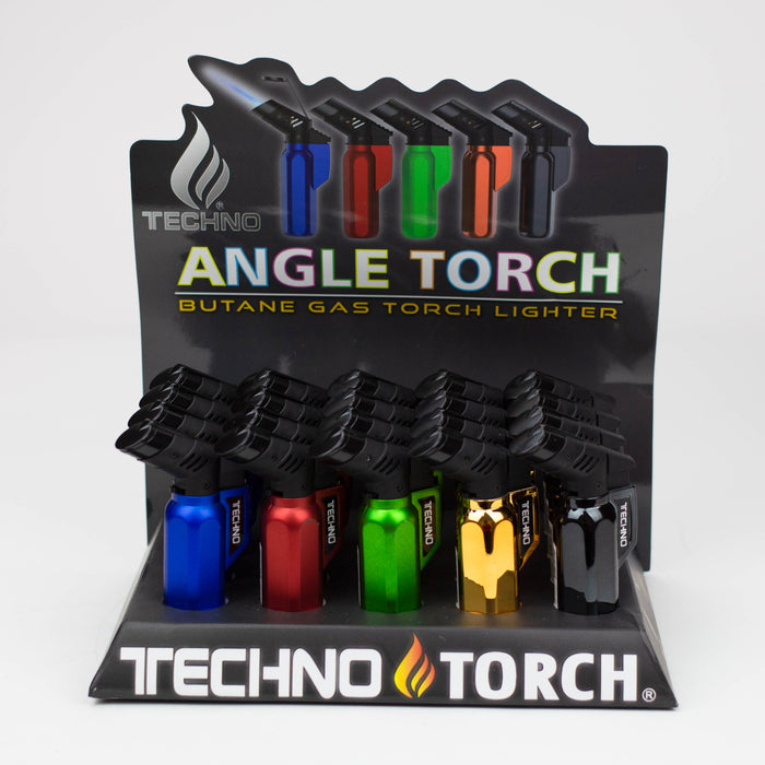 Techno Lighter single flame Torch box of 20 [10702]