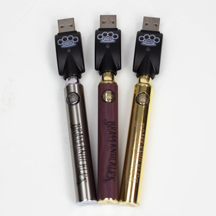 elf bar vape uk 900 mAh Brass Knuckles Vape Battery Display of 30