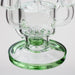 17" H2O Three Honeycomb silnders glass water recycle bong [H2O-25] Bongs Canadian Distributor
