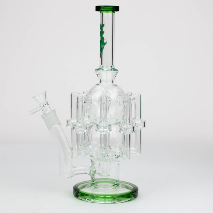 13.5" H2O Glass water recycle bong [H2O-17] Other Shaped Bong Canadian Distributor