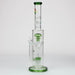 17" H2O Funnel glass water bong [H2O-26] Bongs Canadian Distributor Green