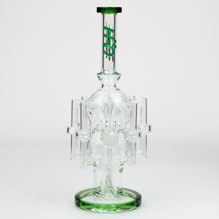 13.5" H2O Glass water recycle bong [H2O-17] Other Shaped Bong Canadian Distributor