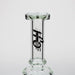 15" H2O Glass water recycle bong [H2O-32] Glass Bong Canadian Distributor