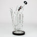 12" H2O Coil Glass water recycle bong [H2O-18] Glass Bong Canadian Distributor Black
