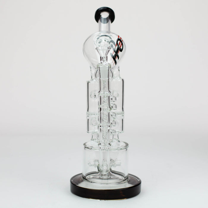12" H2O Coil Glass water recycle bong [H2O-18] Glass Bong Canadian Distributor