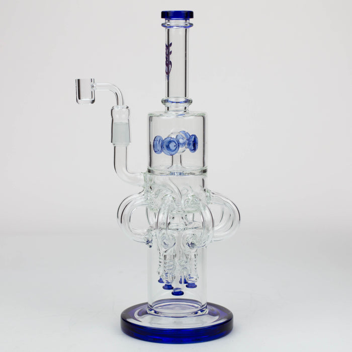 15" H2O Glass water recycle bong [H2O-20] Glass Bong Canadian Distributor