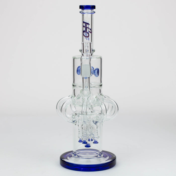 15" H2O Glass water recycle bong [H2O-20] Glass Bong Canadian Distributor