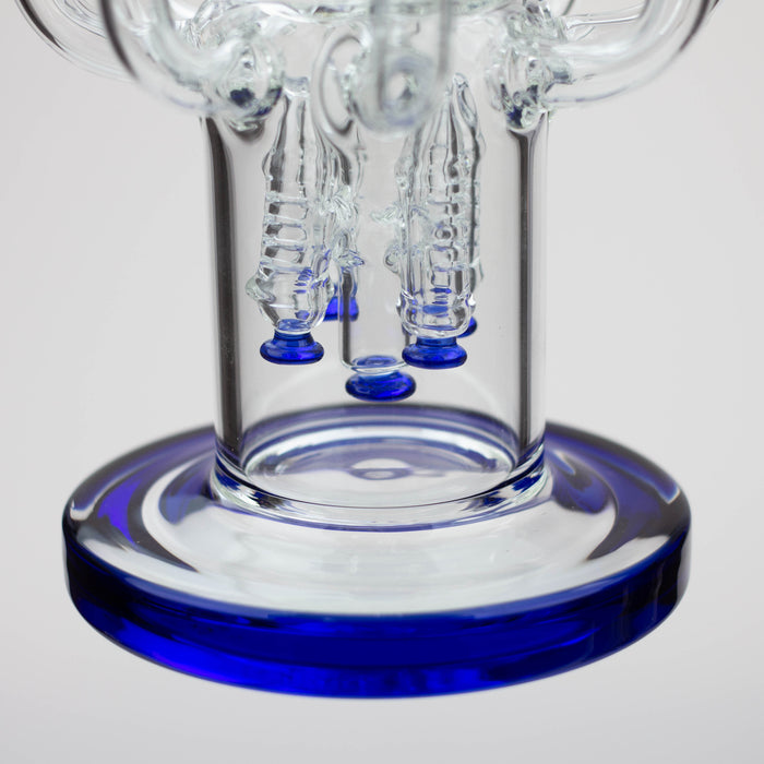 15" H2O Glass water recycle bong [H2O-20] Glass Bong Canadian Distributor