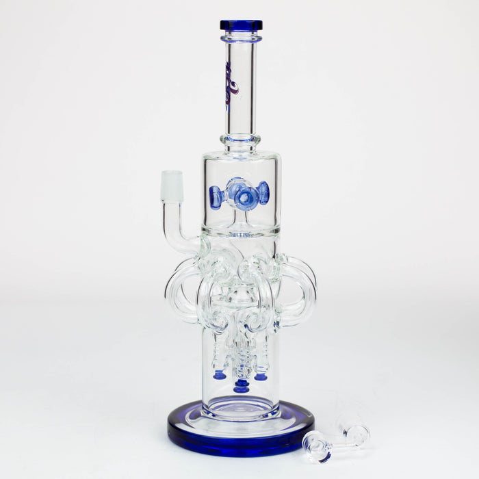 15" H2O Glass water recycle bong [H2O-20] Glass Bong Canadian Distributor