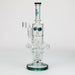 15" H2O Glass water recycle bong [H2O-20] Glass Bong Canadian Distributor Lake Green