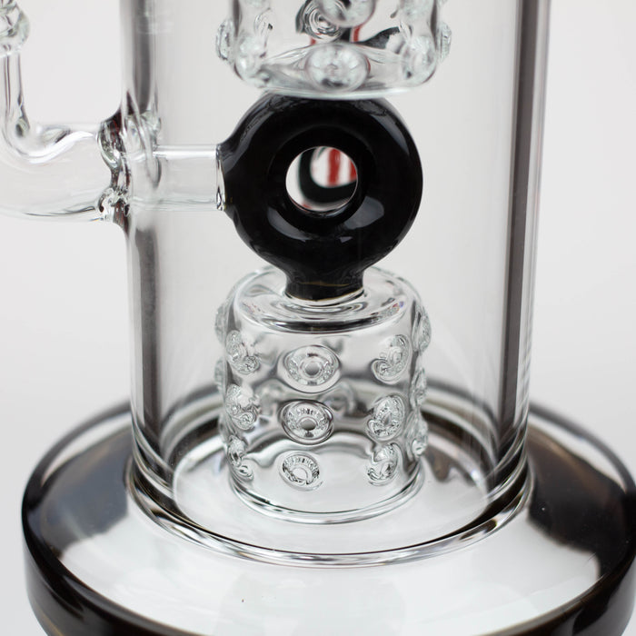 15" H2O Gold fumed sphere Glass water bong [H2O-23] Glass Bong Canadian Distributor