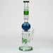 15" H2O Gold fumed sphere Glass water bong [H2O-23] Glass Bong Canadian Distributor Green