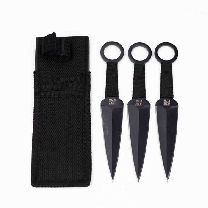 3pc Throwing Knife Set with Sheath [T005050-3] Throwing Knife Canadian Distributor