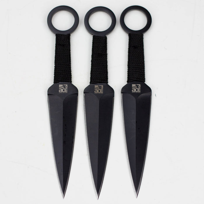 3pc Throwing Knife Set with Sheath [T005050-3] Throwing Knife Canadian Distributor