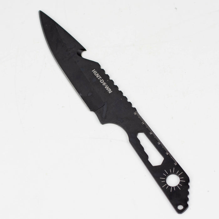 8" Three Piece Hunt Down Black Throwing Knife Set With Fish Hook [9569] Throwing Knife Canadian Distributor