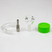 Slicone and Titanium Nectar Collector Kit [AK10] Glass Hand Pipe Canadian Distributor