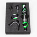Slicone and Titanium Nectar Collector Kit [AK10] Glass Hand Pipe Canadian Distributor Green/White/Black