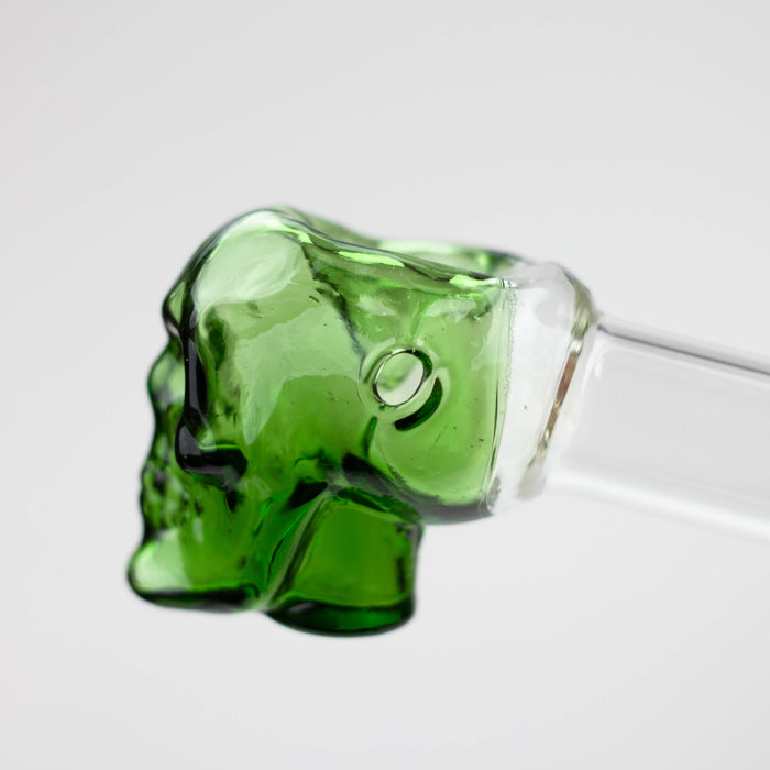 5" GLASS PIPE-SKULL [AC238]