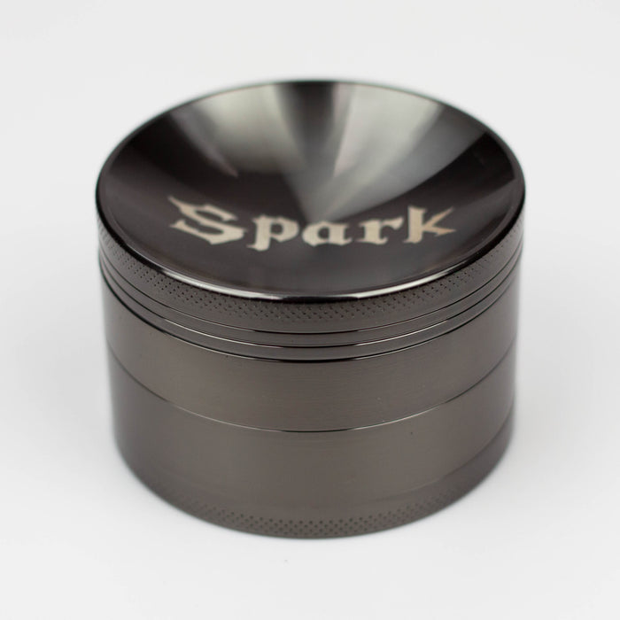 Spark 4 parts herb grinder Regular Grinder ONE Gun Metal