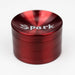 Spark 4 parts herb grinder Regular Grinder ONE Red